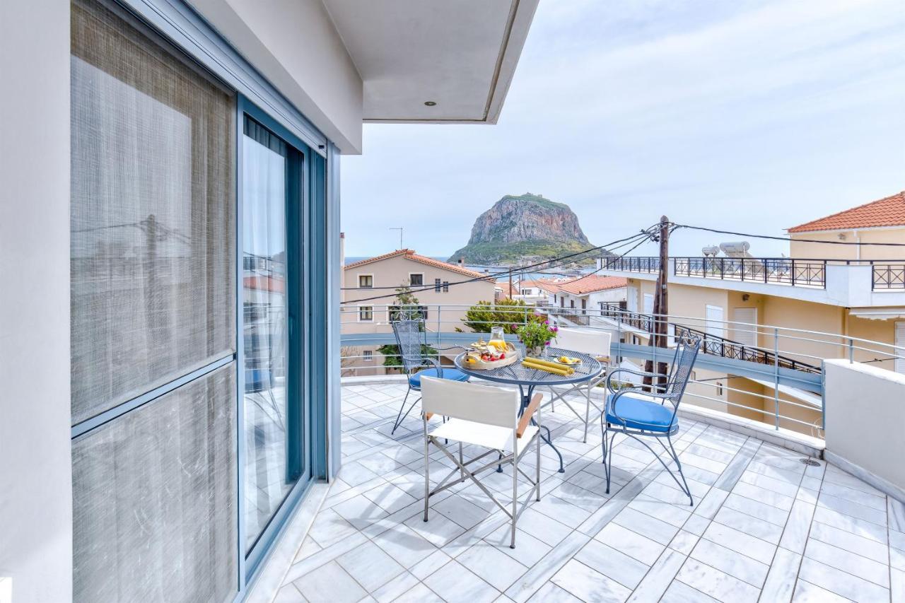 Monemvasia Modern Flat With Panoramic Sea View المظهر الخارجي الصورة