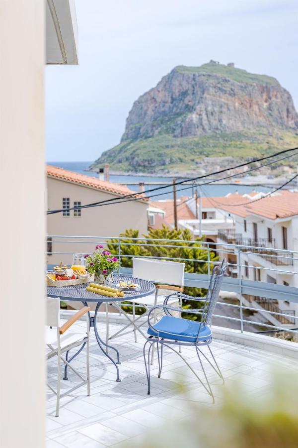 Monemvasia Modern Flat With Panoramic Sea View المظهر الخارجي الصورة