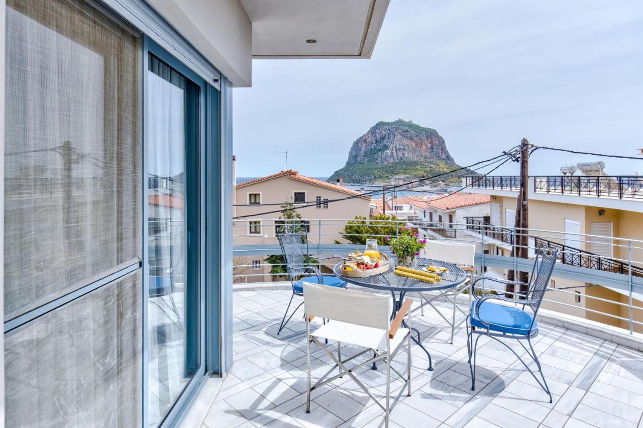Monemvasia Modern Flat With Panoramic Sea View المظهر الخارجي الصورة
