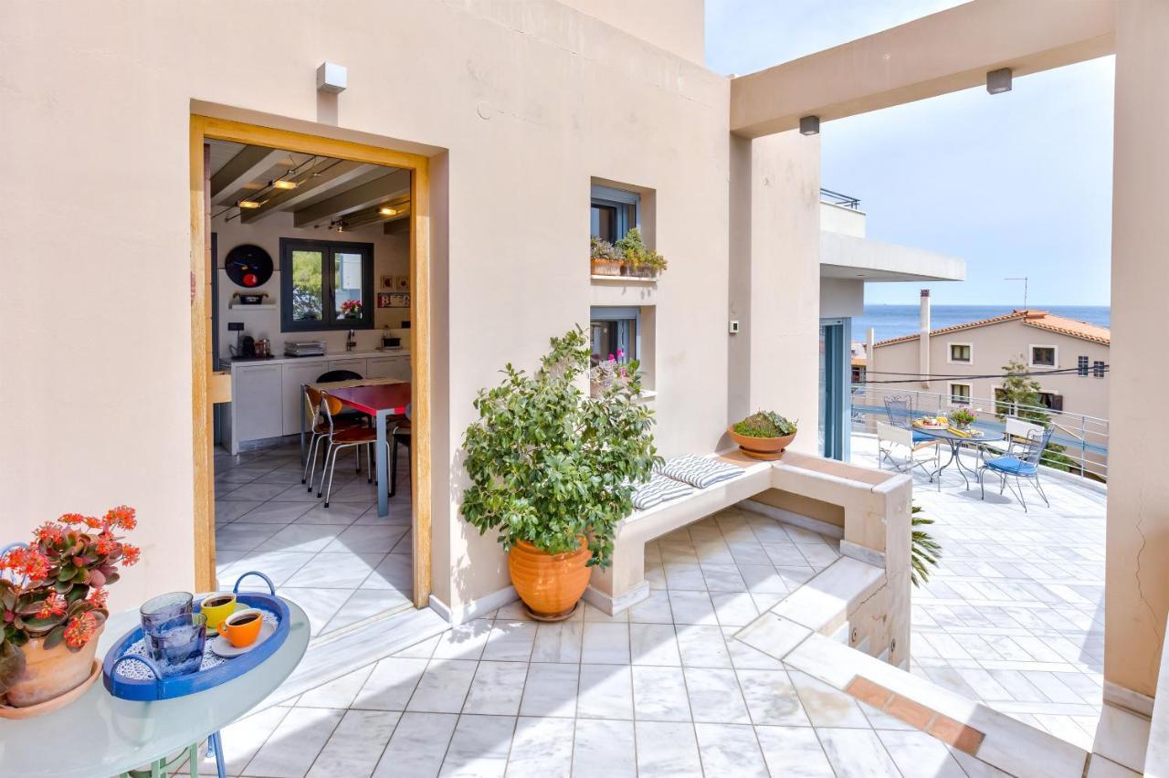 Monemvasia Modern Flat With Panoramic Sea View المظهر الخارجي الصورة