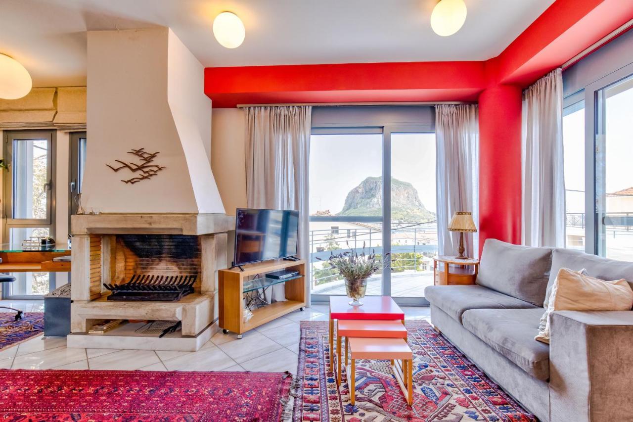 Monemvasia Modern Flat With Panoramic Sea View المظهر الخارجي الصورة